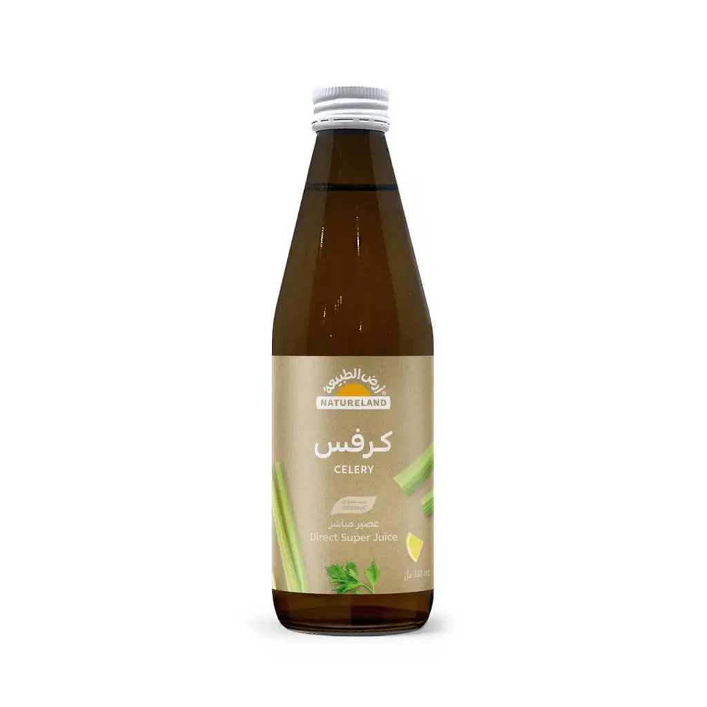 عصير كرفس عضوي